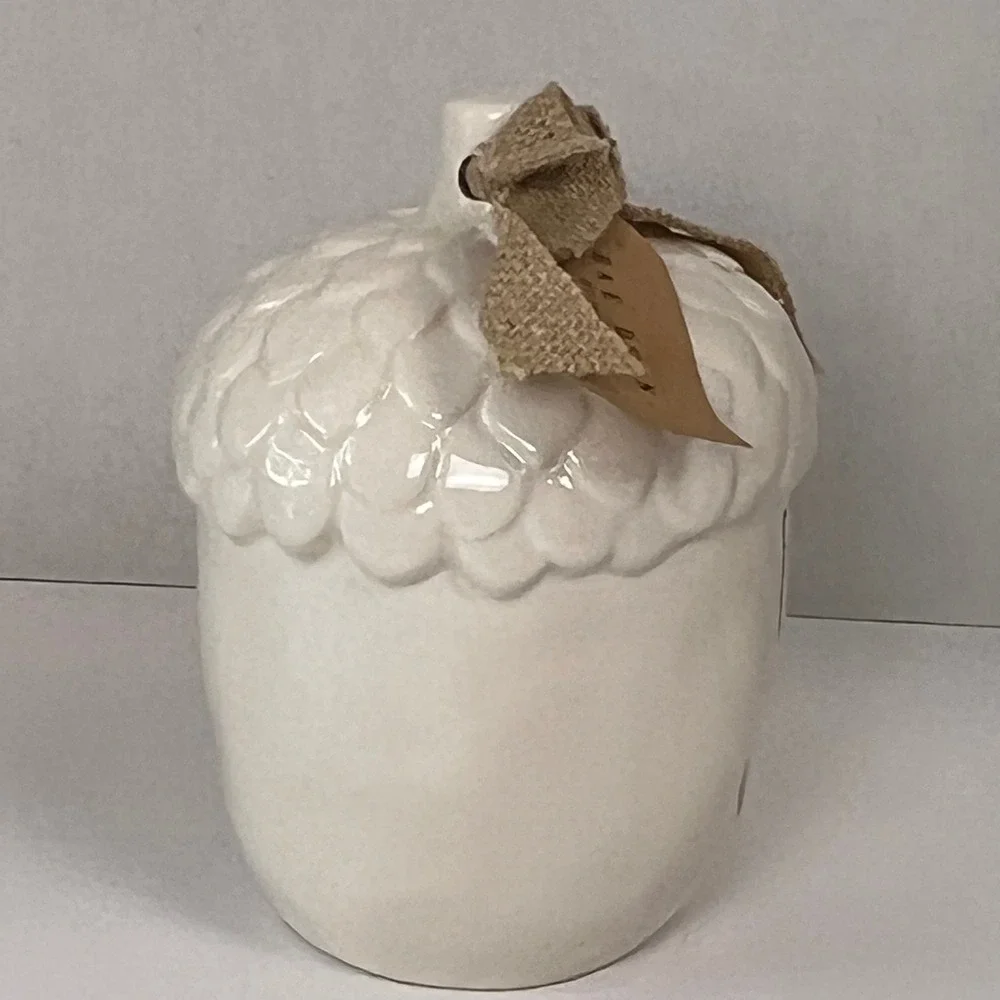 Rae Dunn Magenta Acorn Birdhouse FLY‎ Fall Autumn Decor NEW